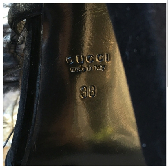 🎉🎉HP🎉🎉 RARE Gucci Feathers Heels🎉🎉 - Picture 5 of 6